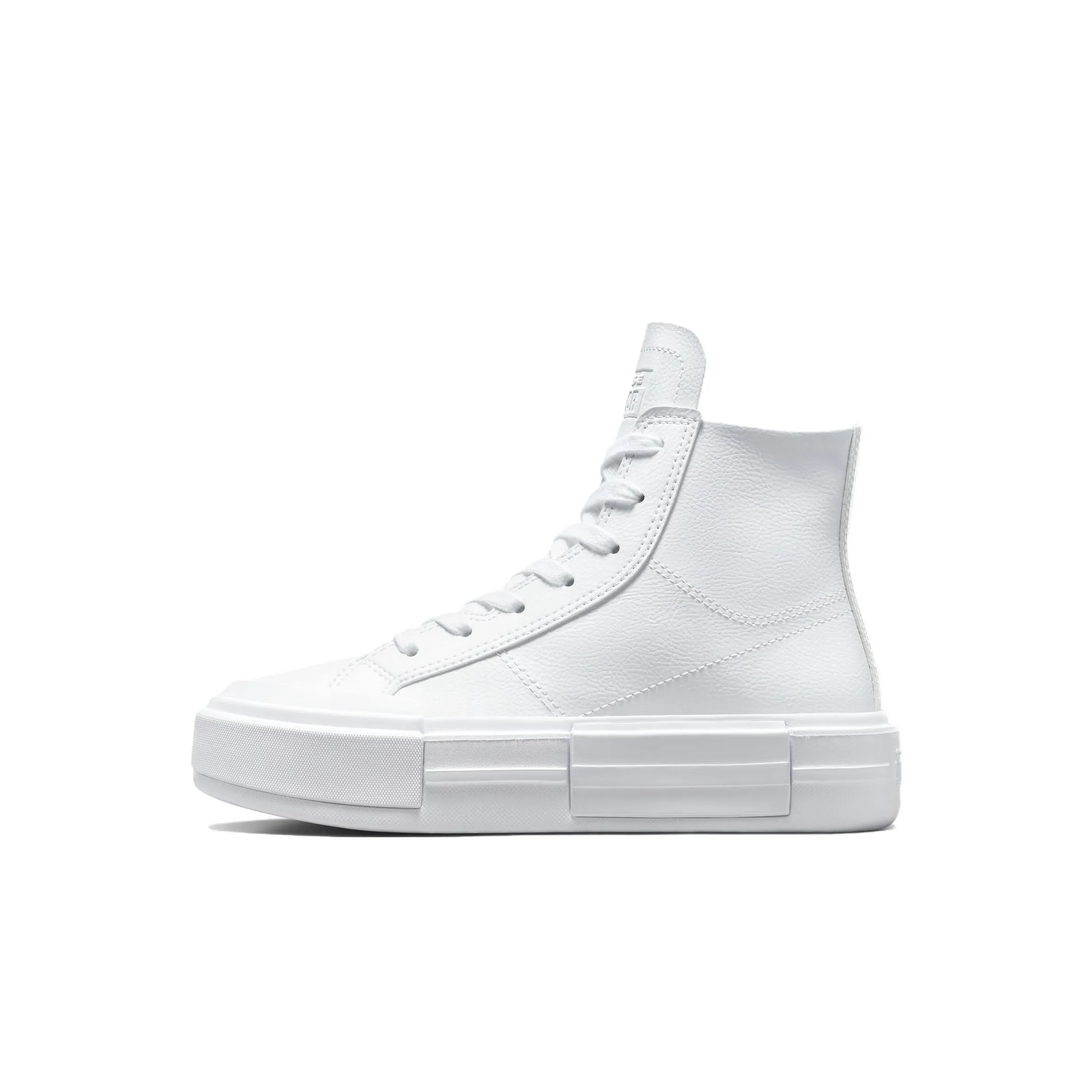 Converse Chuck Taylor All Star Cruise Кожа Устойчивая к истиранию Дышащие Высокие Кеды Унисекс Белые