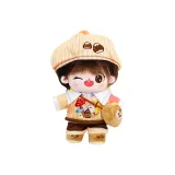 【해골 버전】Chubby 화이트 토끼 crisp + fragrant 밤색 베이비 의류 + birth 증서 + 선물 박스