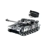 제스처 센싱 듀얼 리모트 컨트롤 9채널 T90 탱크 금속 실버