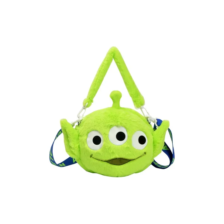 POTDEMIEL Disney Polyester Crossbody Bag, Handbag Unisex Green