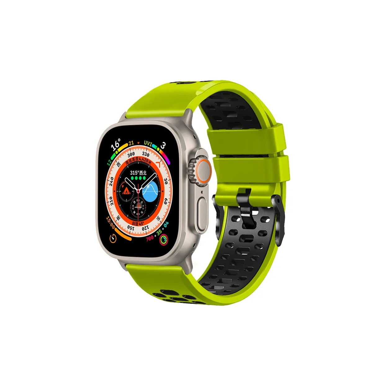 Biaodaige Ремень Apple Совместимость Силиконовый Материал