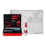 TC-S01 스타터 툴 세트 + 모델 글루 + A4 커팅 매트