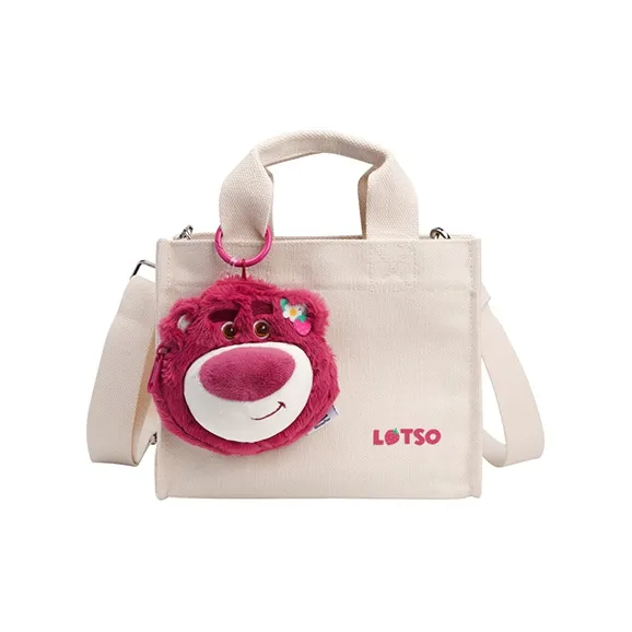 POTDEMIEL Disney Disney Серия Strawberry Bear Полиэстер Сумка Унисекс