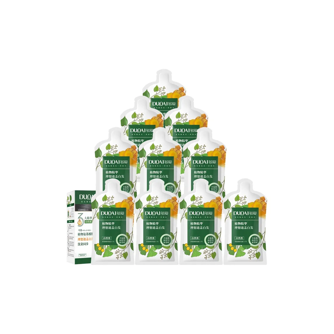 DUOAI Лист гинкго Radiance Сыворотка