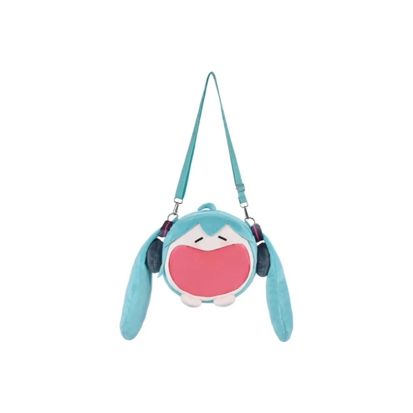 BEMOE Hatsune Miku Очаровательная UWA Коллекция Мягкий Wa Плюшевый Smiley Плюшевый It-Сумка Рюкзак Сумка через плечо Мерч по IP