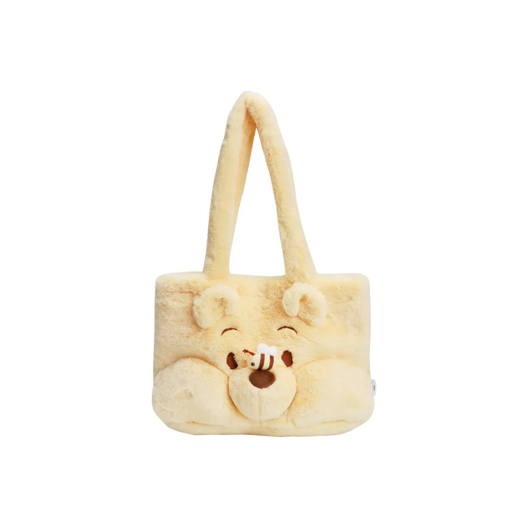 POTDEMIEL Disney Disney Коллаборация Плюшевая сумка Сумка через плечо Унисекс Желтый