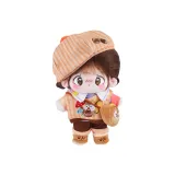 【해골 버전】화이트 토끼 crisp 캠퍼스 singer + fragrant 밤색 베이비 옷 + birth 증서 + 선물 박스