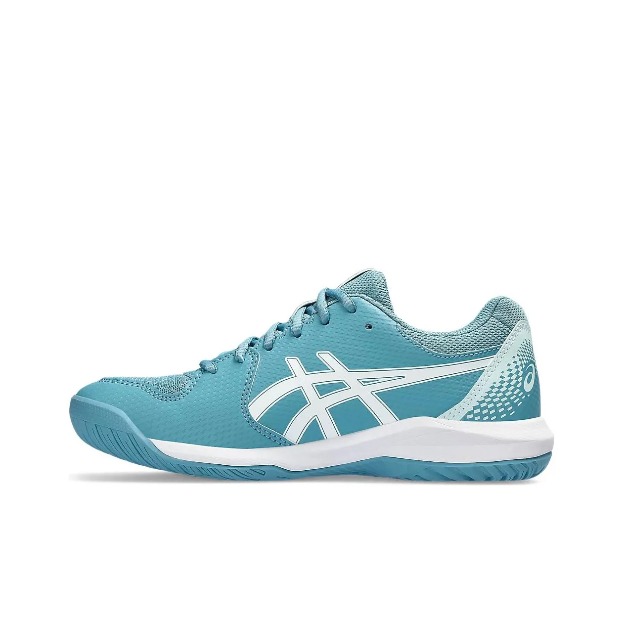 Asics Gel Dedicate 8 Wide 'Gris Blue White' Women's