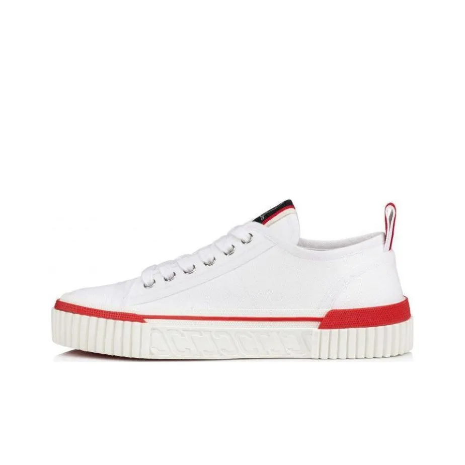 CL Pedro Junior Low Top Skateboard Nieten Shoes Women's White