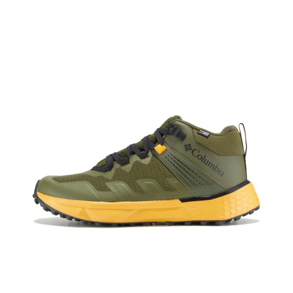 Columbia совместный бренд FACET75 Амортизация Износостойкий Низкий Топ Уличная Обувь Мужская Зеленая