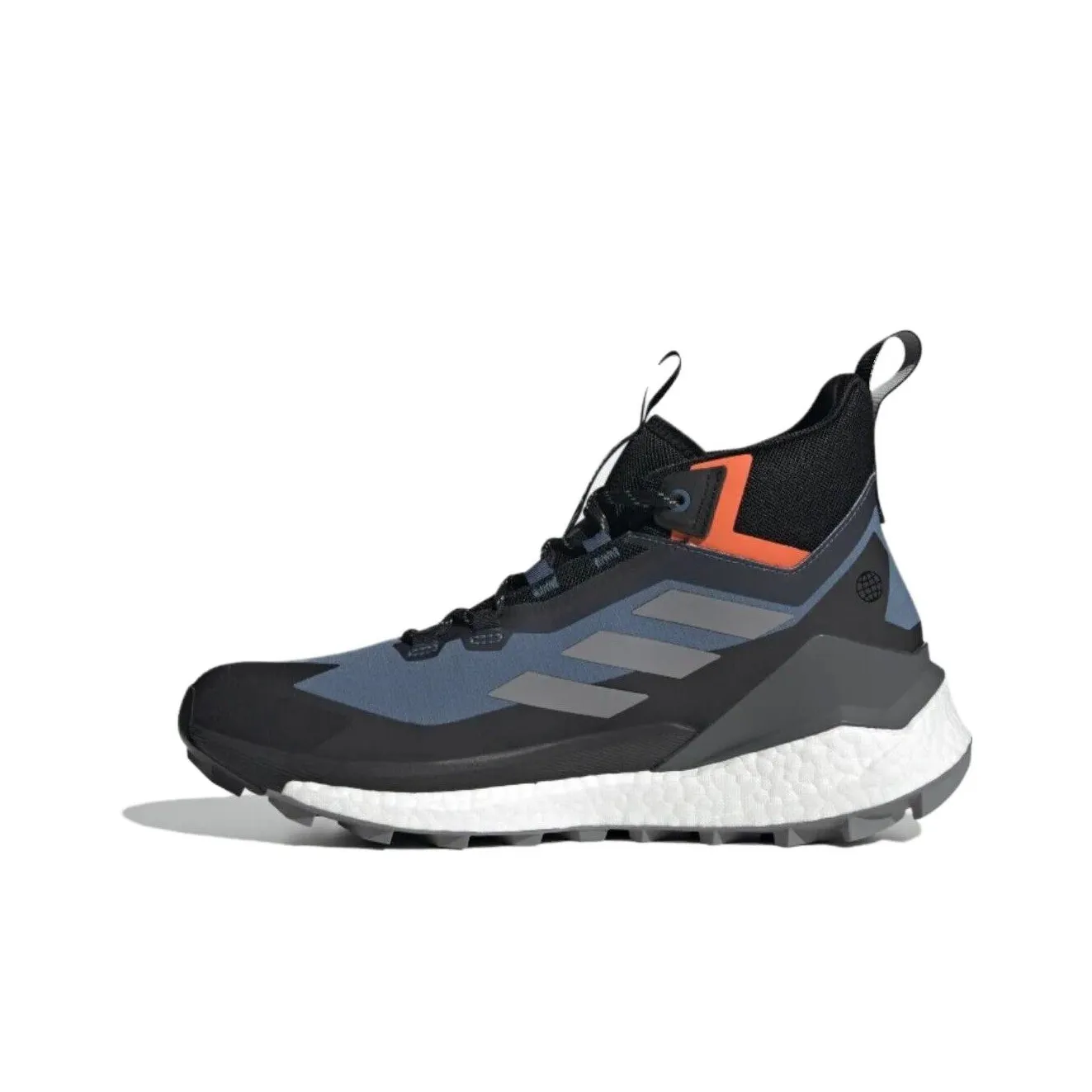 Adidas Terrex Free Hiker Gore Tex 2.0 Wonder Steel Grey Impact Orange