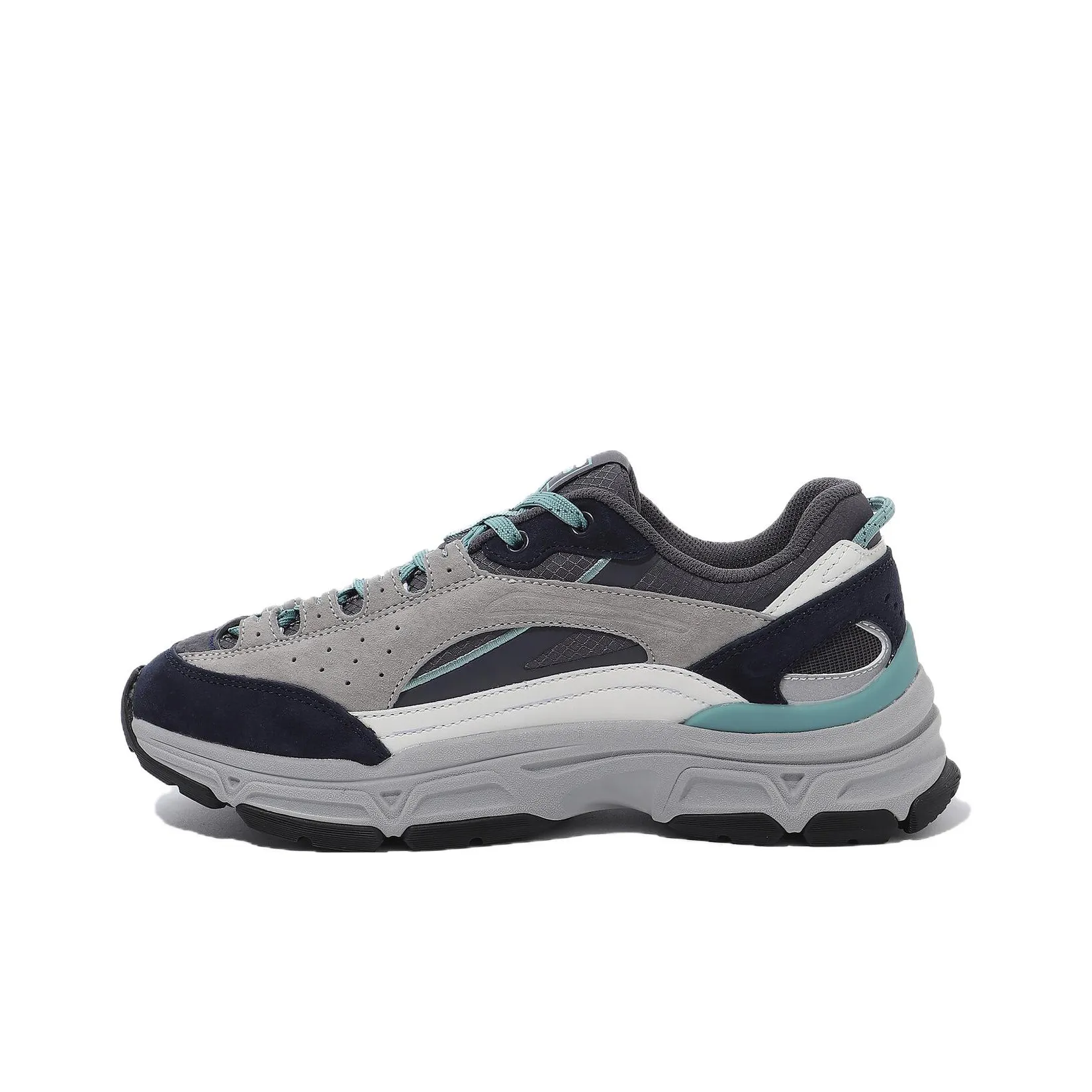 FILA Low Top Casual Shoes Unisex Gray