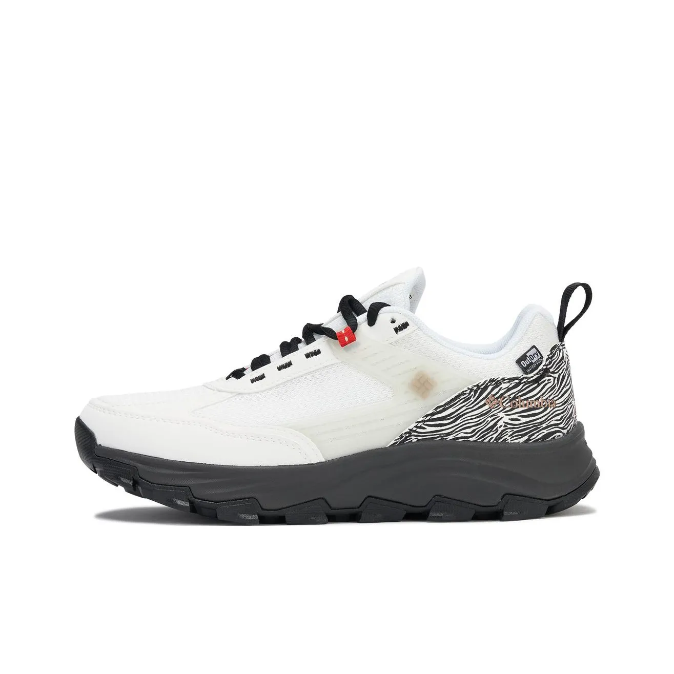 Columbia Water Resistant Low Top Outdoor Shoes Women's White