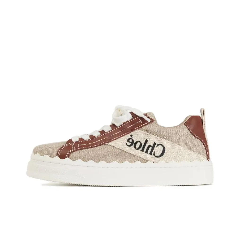 Chloé Logo Printed Low Top Sneakers Women's