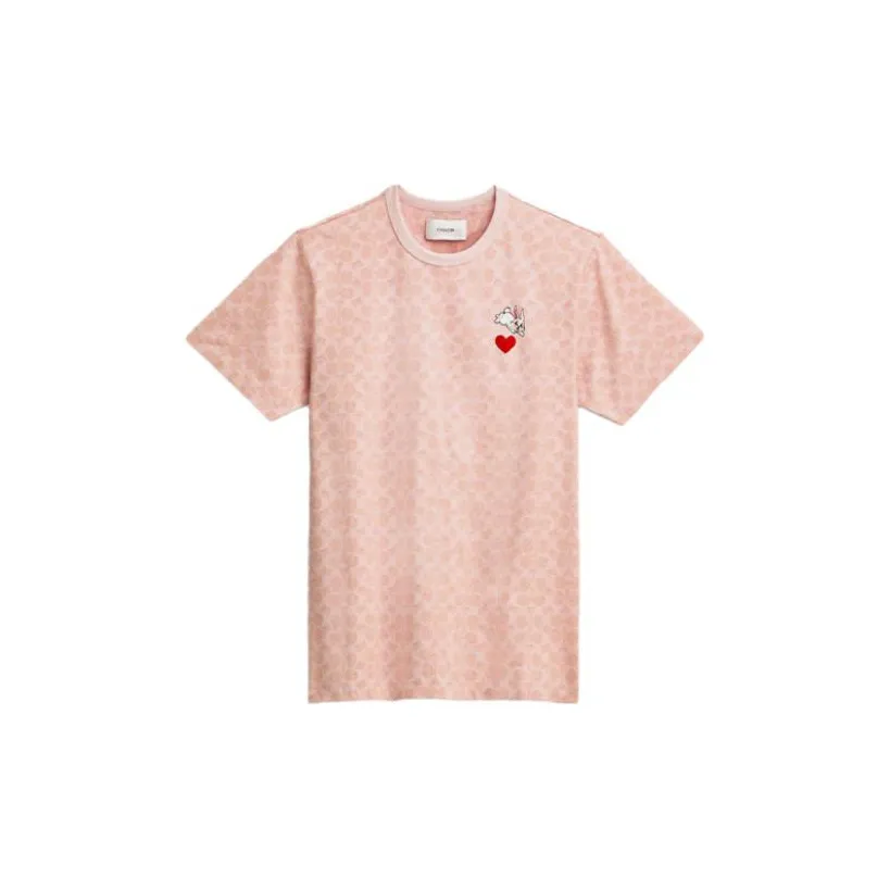 COACH SS23 T Shirt Women's Pink