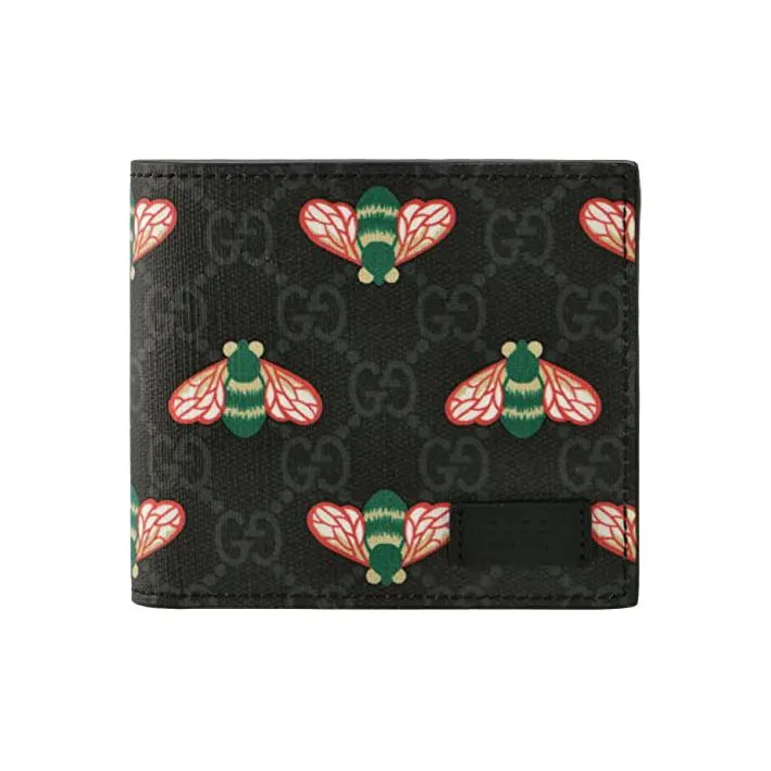 GUCCI Canvas Canvas Bag Wallets Regular Men's Black
