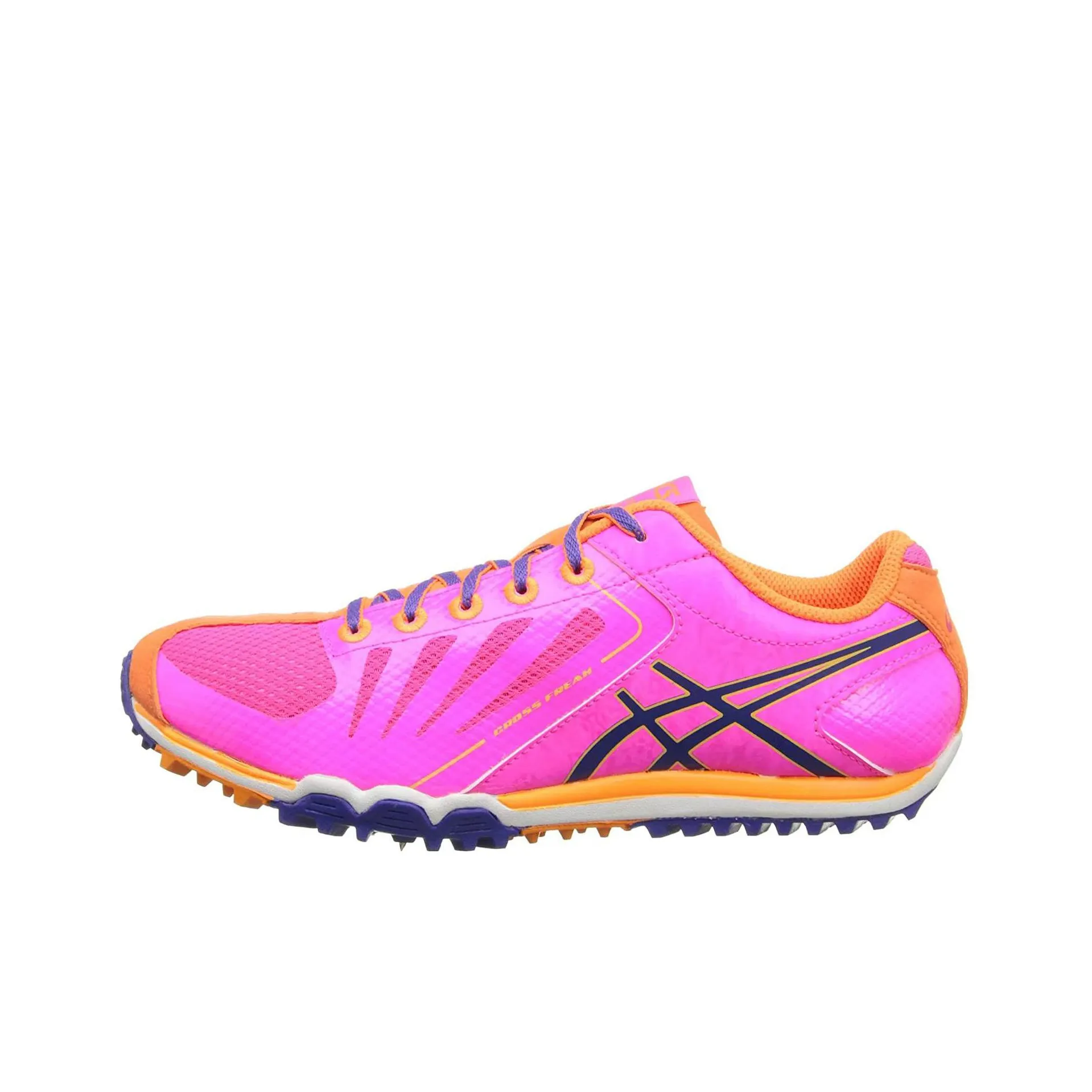 Asics Cross Freak Low Top Running Shoes Women's Bright Pink