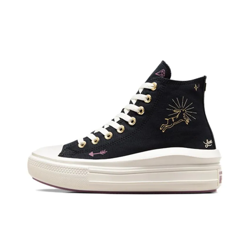 Converse Women's Chuck Taylor All Star Move Platform High 'Tiny Tattoos' Women's