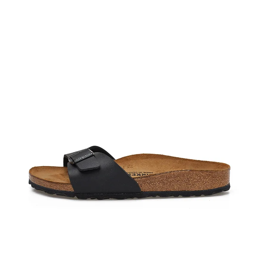 Birkenstock Madrid Birko Flor Narrow Fit Sandals 'Black'