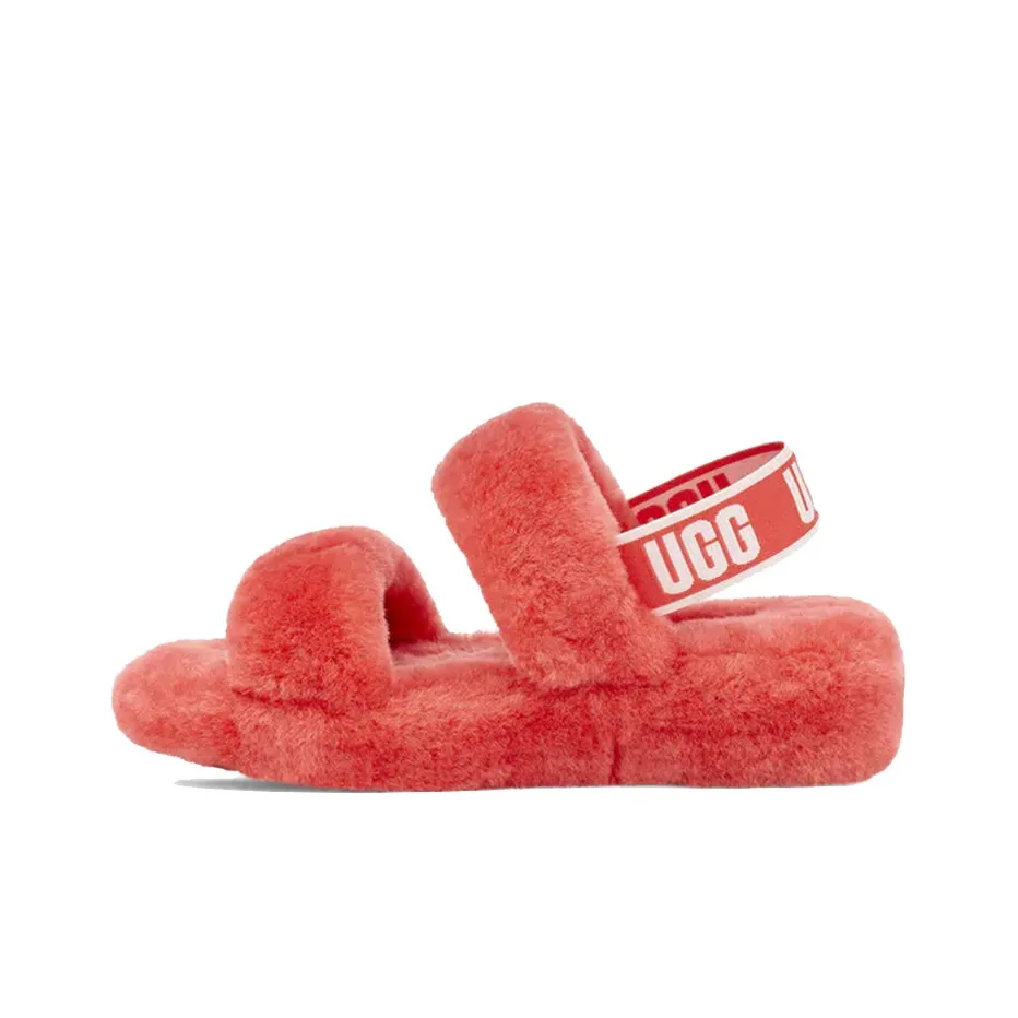 UGG Oh Yeah Мода Тапочки Женские Красные