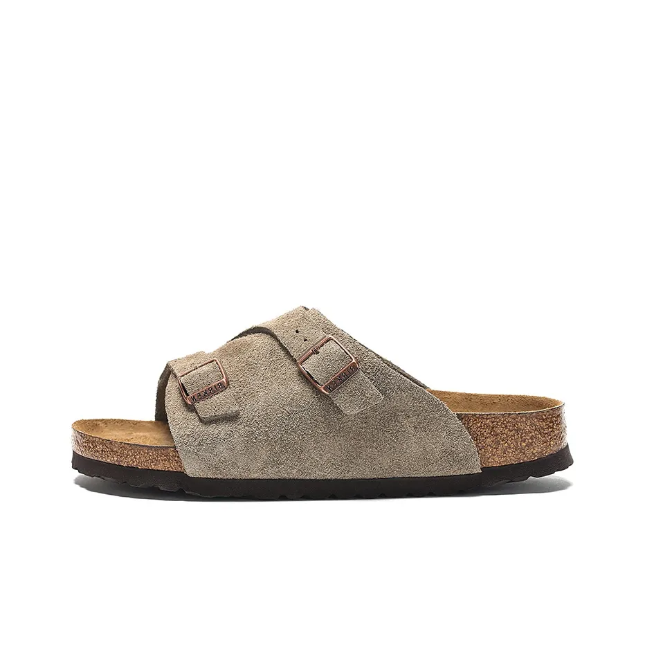 Birkenstock Zrich Soft Footbed Suede Leather 'Taupe'