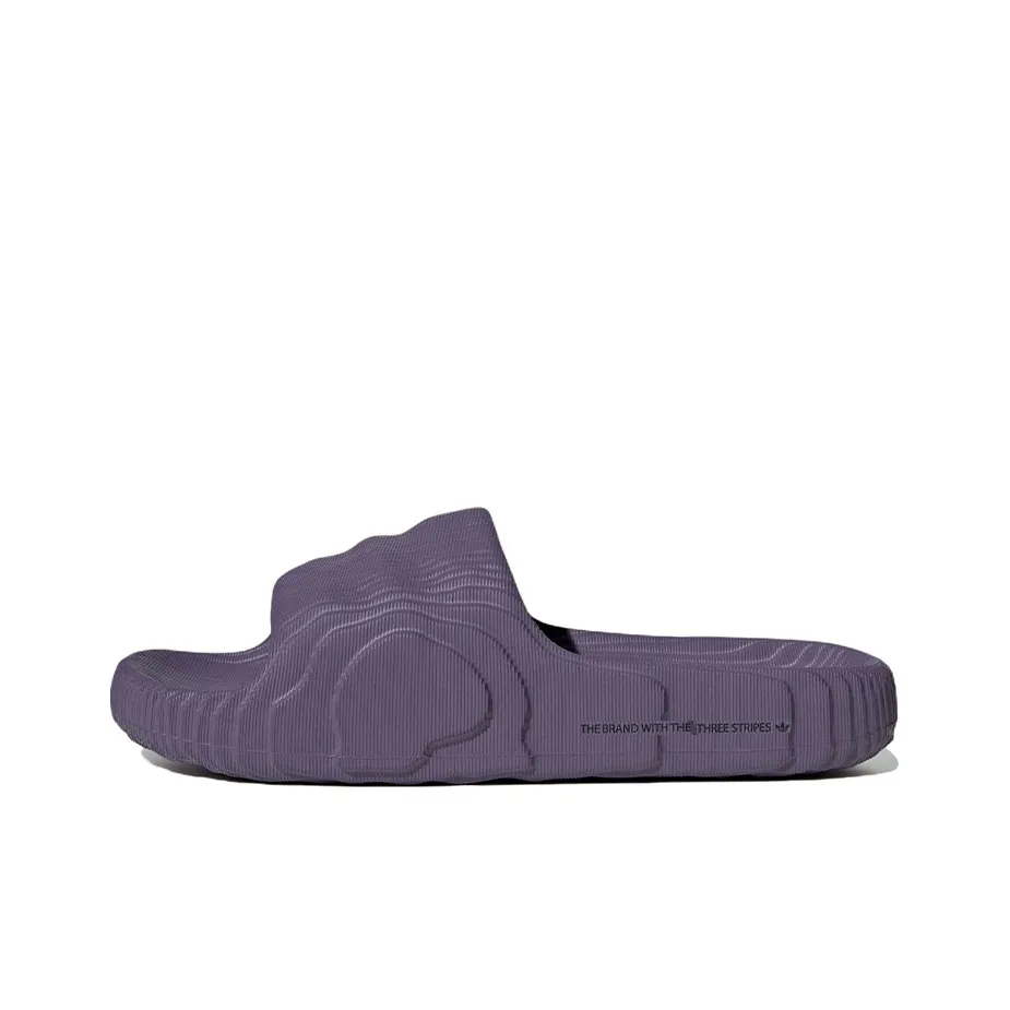 Adidas Adilette 22 Slides Tech Purple
