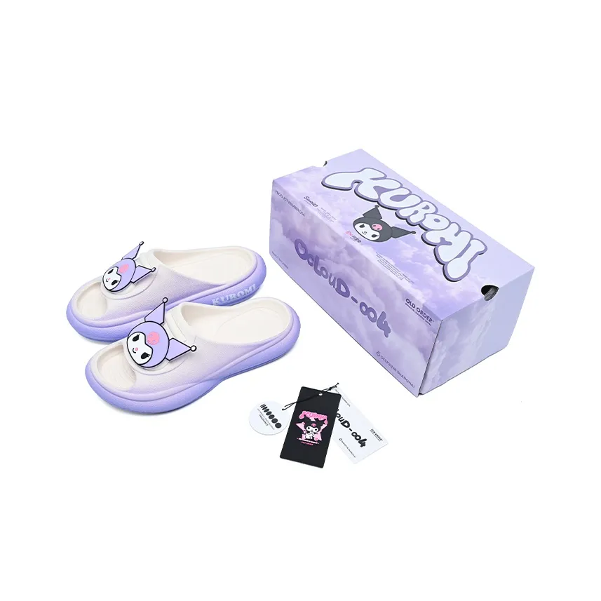 Sanrio x OLD ORDER Тихие Слипоны Унисекс Фиолетовые