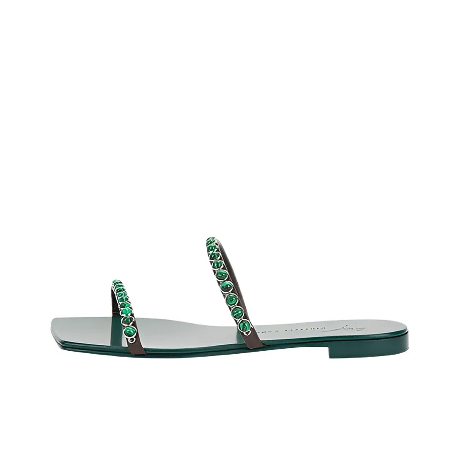 giuseppe zanotti Gemstone-embellished Open-toe Sandals