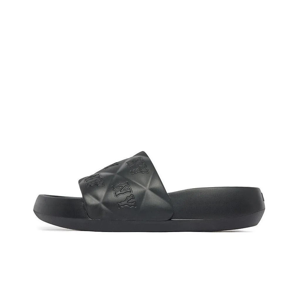 MLB Slipper Chunky Bouncer Slide Slippers Unisex Black