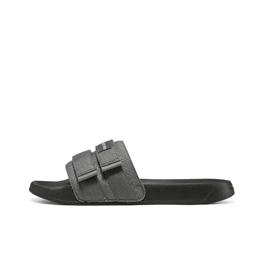 Skechers Side Lines Slide Slippers Men's Charcoal