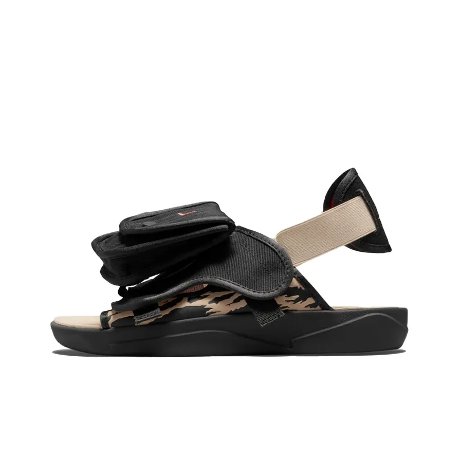 SoleFly x Jordan Резиновые слипоны с подошвой устойчивые к истиранию мужские черные