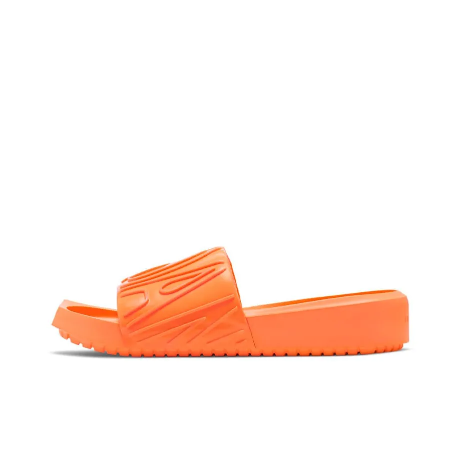 Джордан Резина Слайд Женские Оранжевые