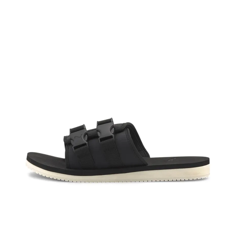 PUMA Слайд с резиновым подошвой Унисекс Черный