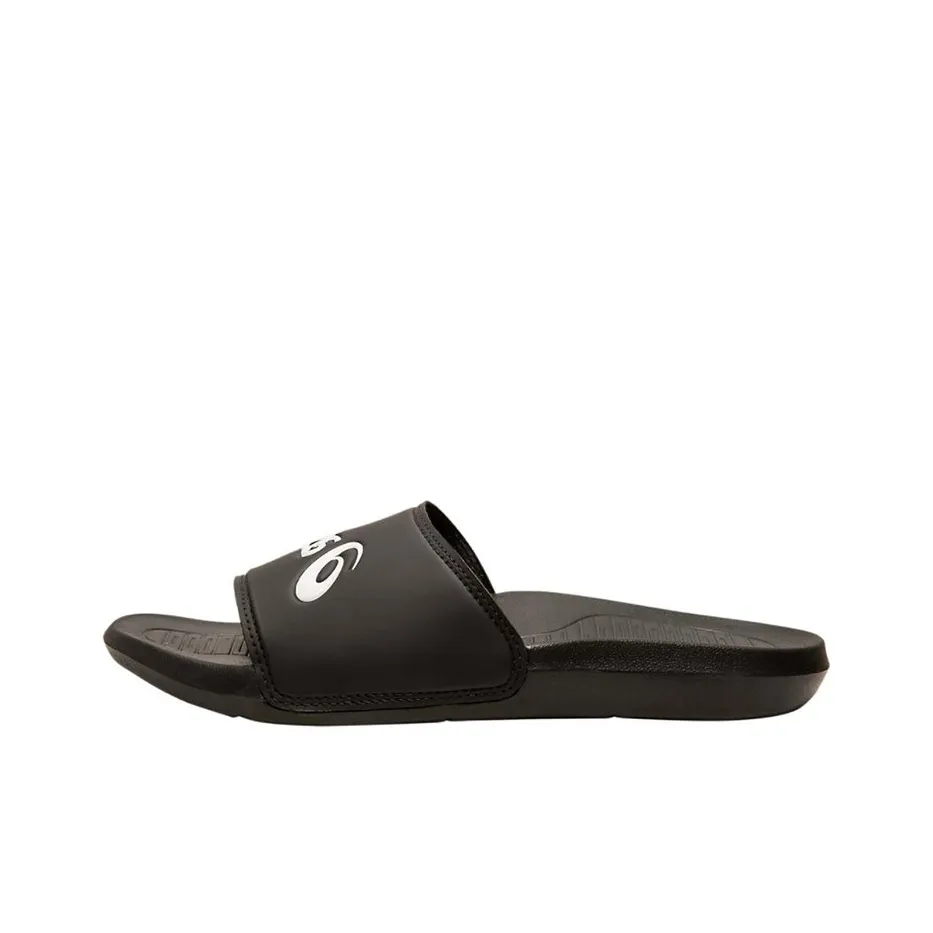 Asics Slides Belt Type Slide Slippers Unisex Black