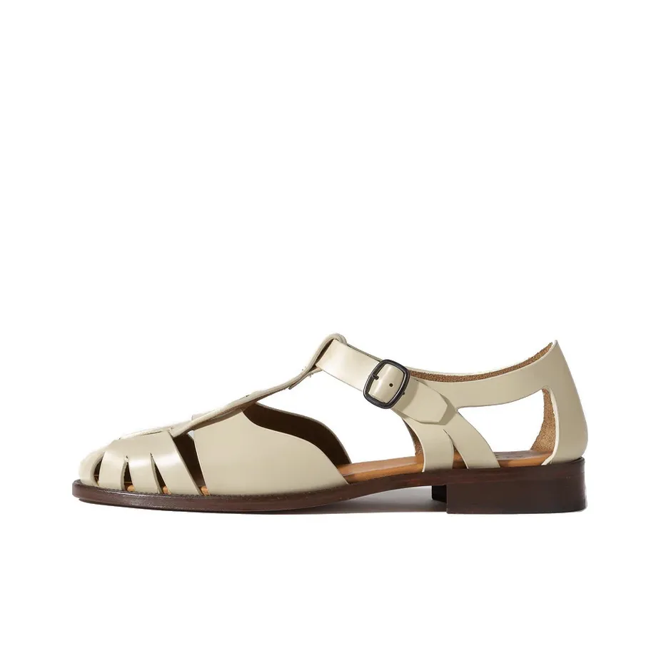 Hereu Pesca Cut-out Leather Sandals