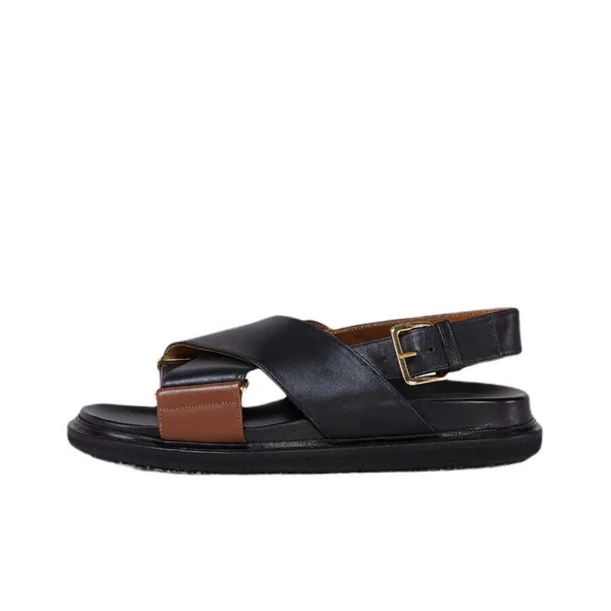 MARNI Fussbet Crossover-strap Sandals