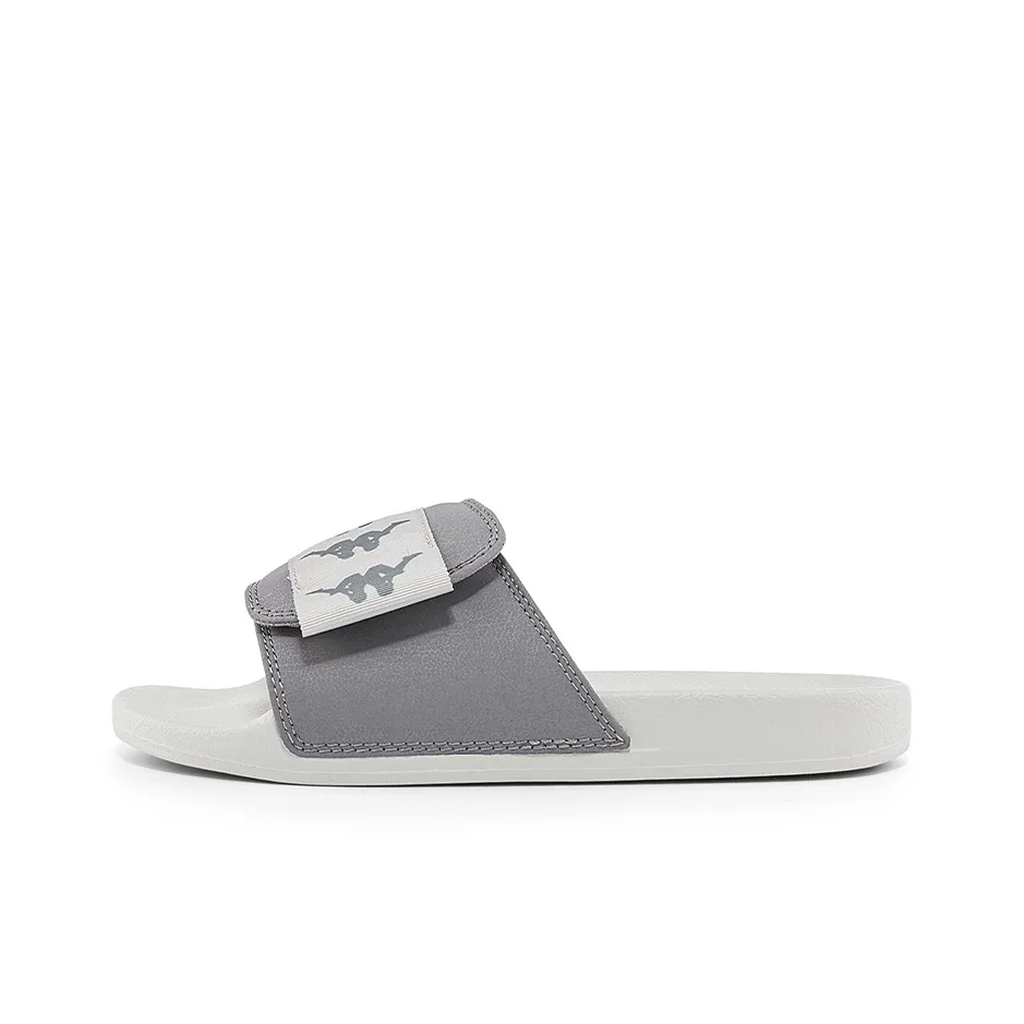 Kappa Slip Resistant Abrasion Resistant Slide Slippers Unisex Gray