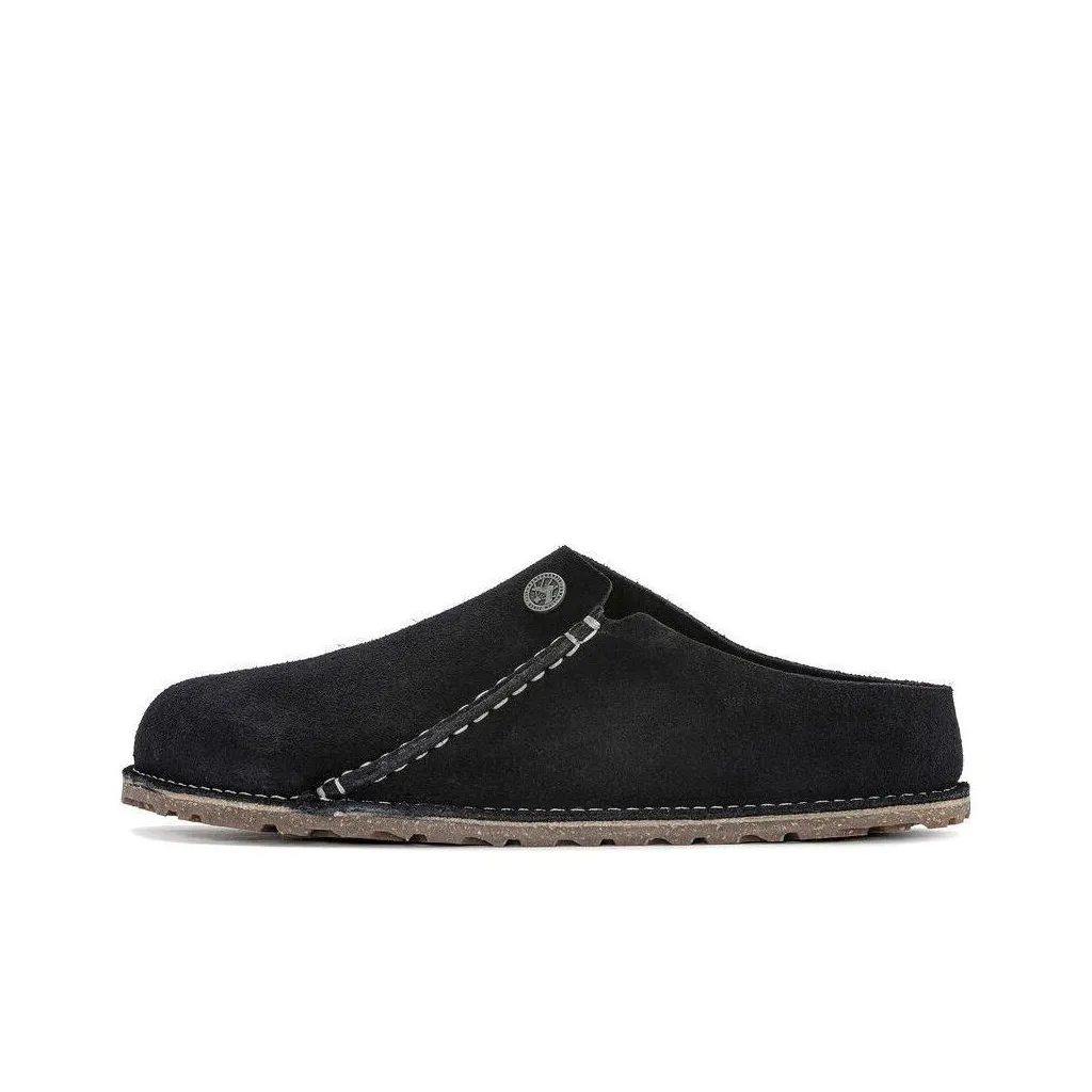 Birkenstock Closed Toe Slippers Unisex Black Regular