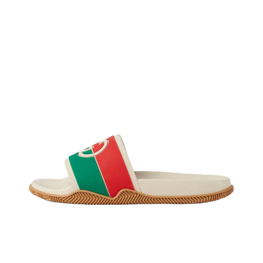 All white gucci slides online