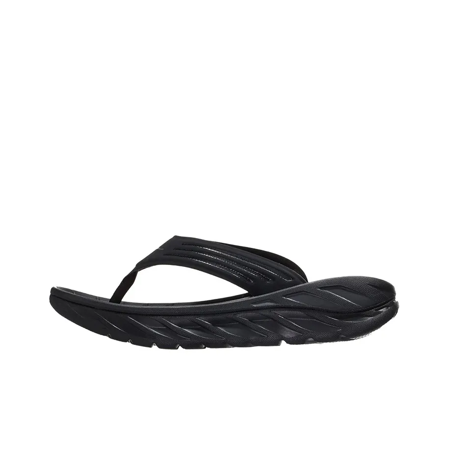 HOKA ONE ONE Ora Recovery Flip Black Dark Gull Grey