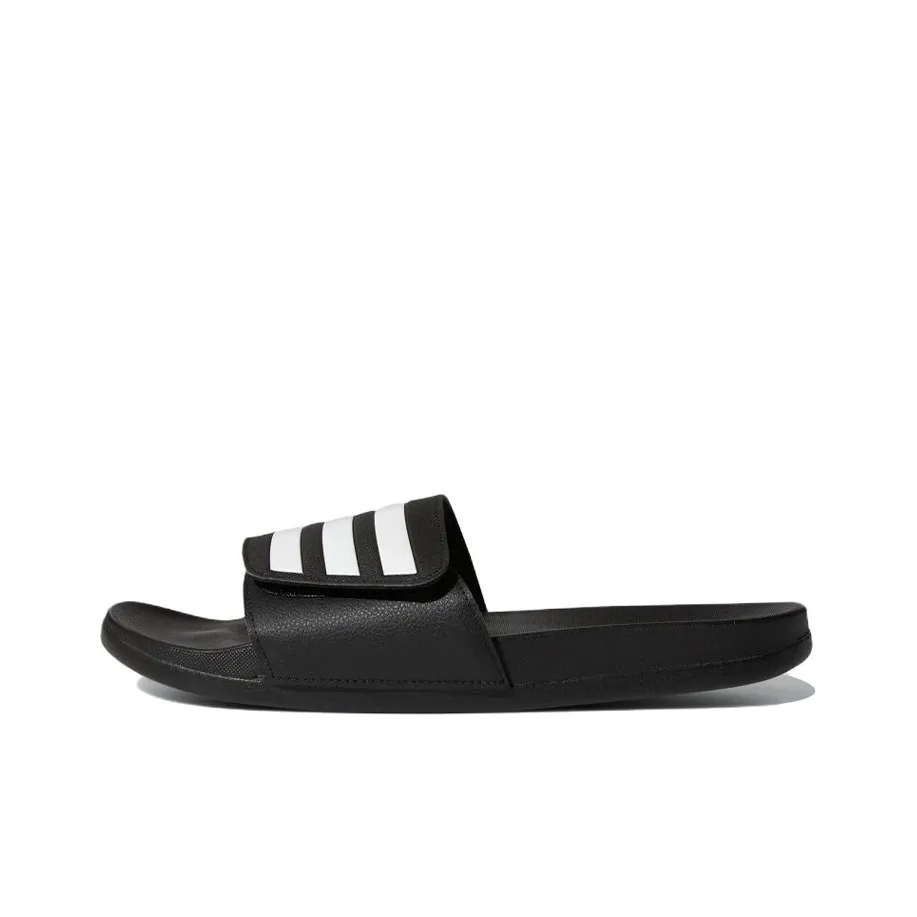 Adidas Adilette Comfort Adjustable Slide 'Black White'