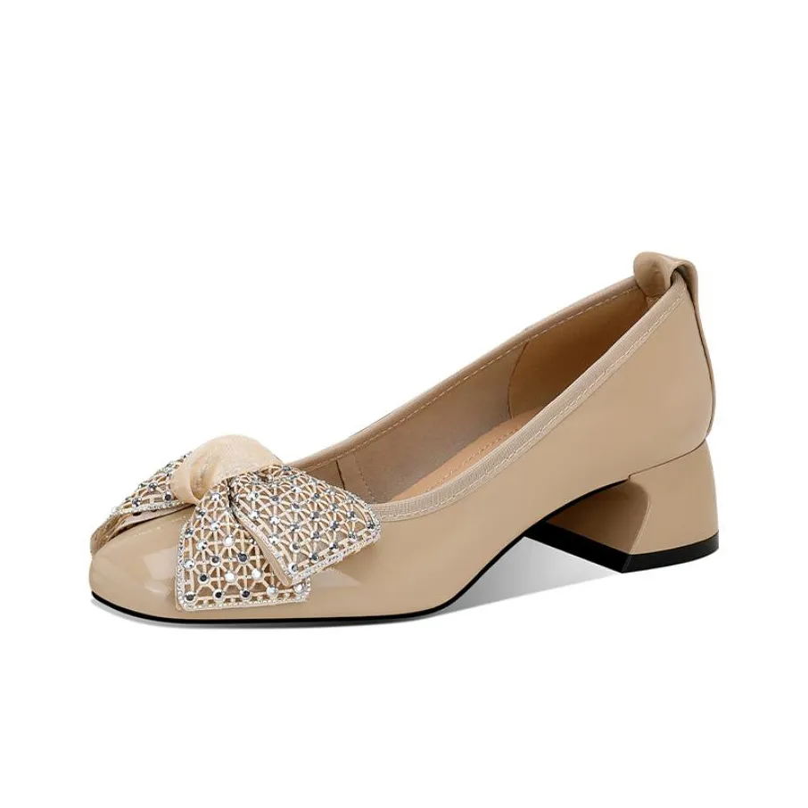 JESSICA SOPHIA Грубый каблук Высокие каблуки 4CM Женские