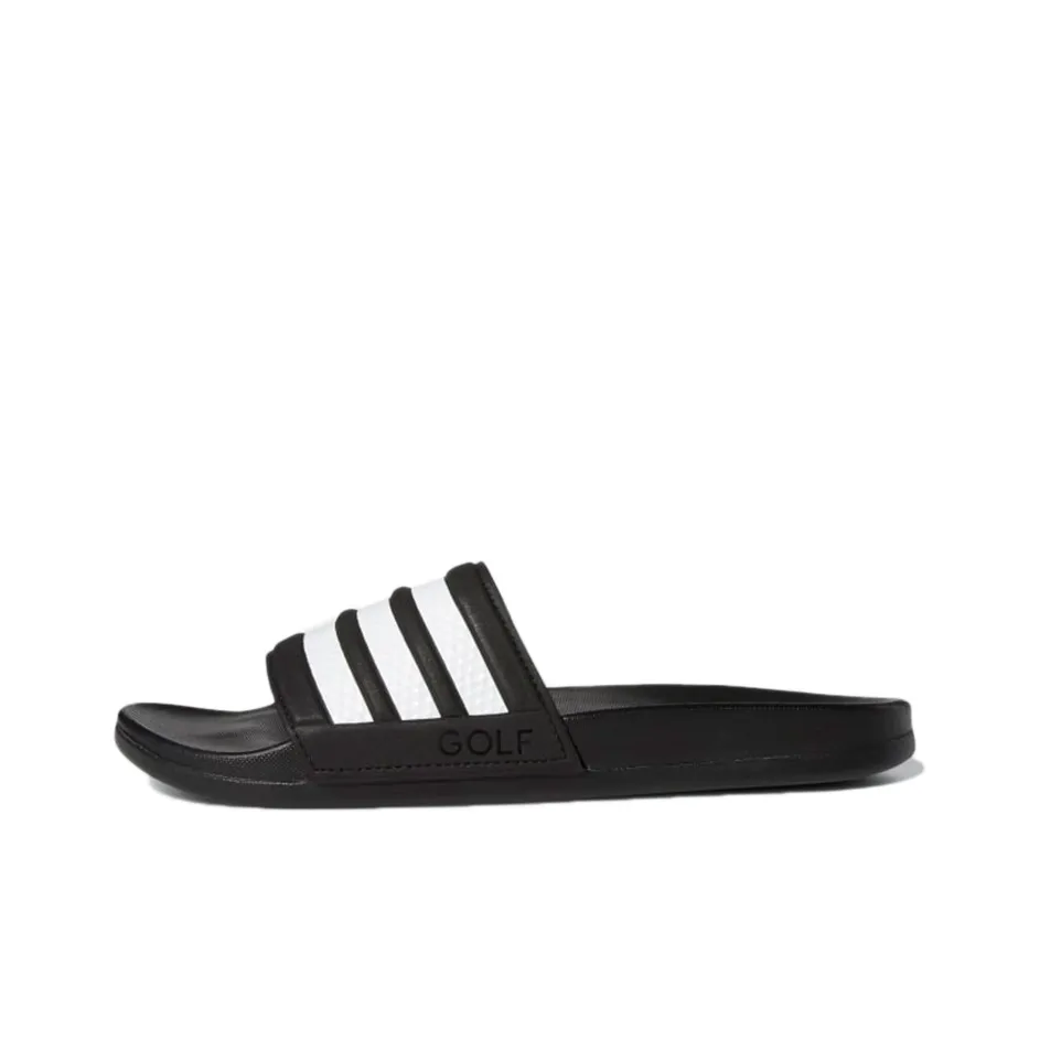 Adilette Adidas Golf Comfort Slide 'Black White'