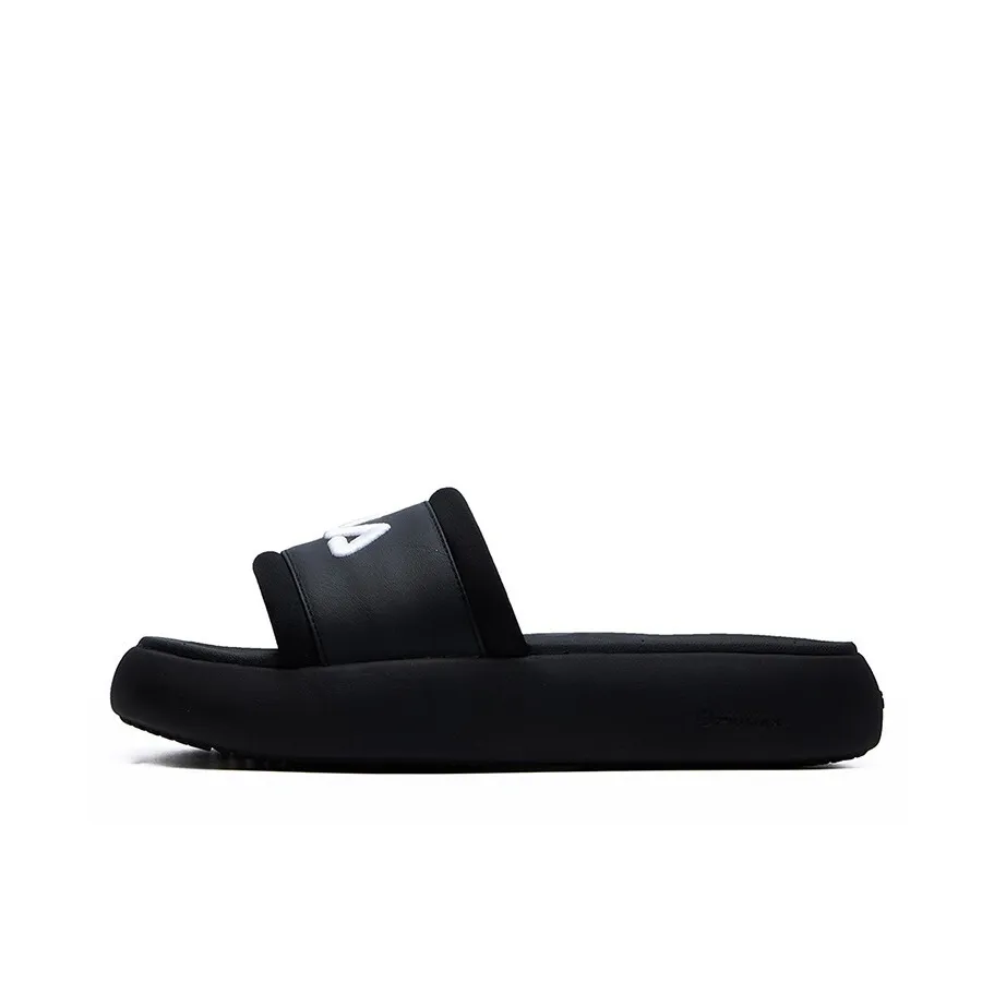 FILA Donut Fashion Casual Slippers For Black Women's