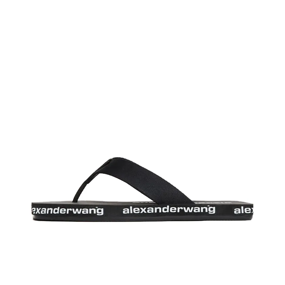 Alexander Wang Шлепанцы Женские Черные