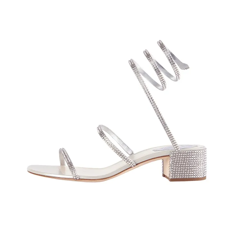 RENE CAOVILLA Cleo Fashion Sandal Women's Gray