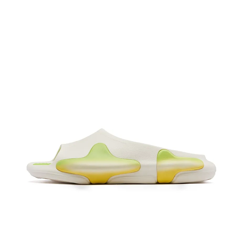 EQLZ EQUALIZER Oasis Slide Slippers Unisex Green/Yellow