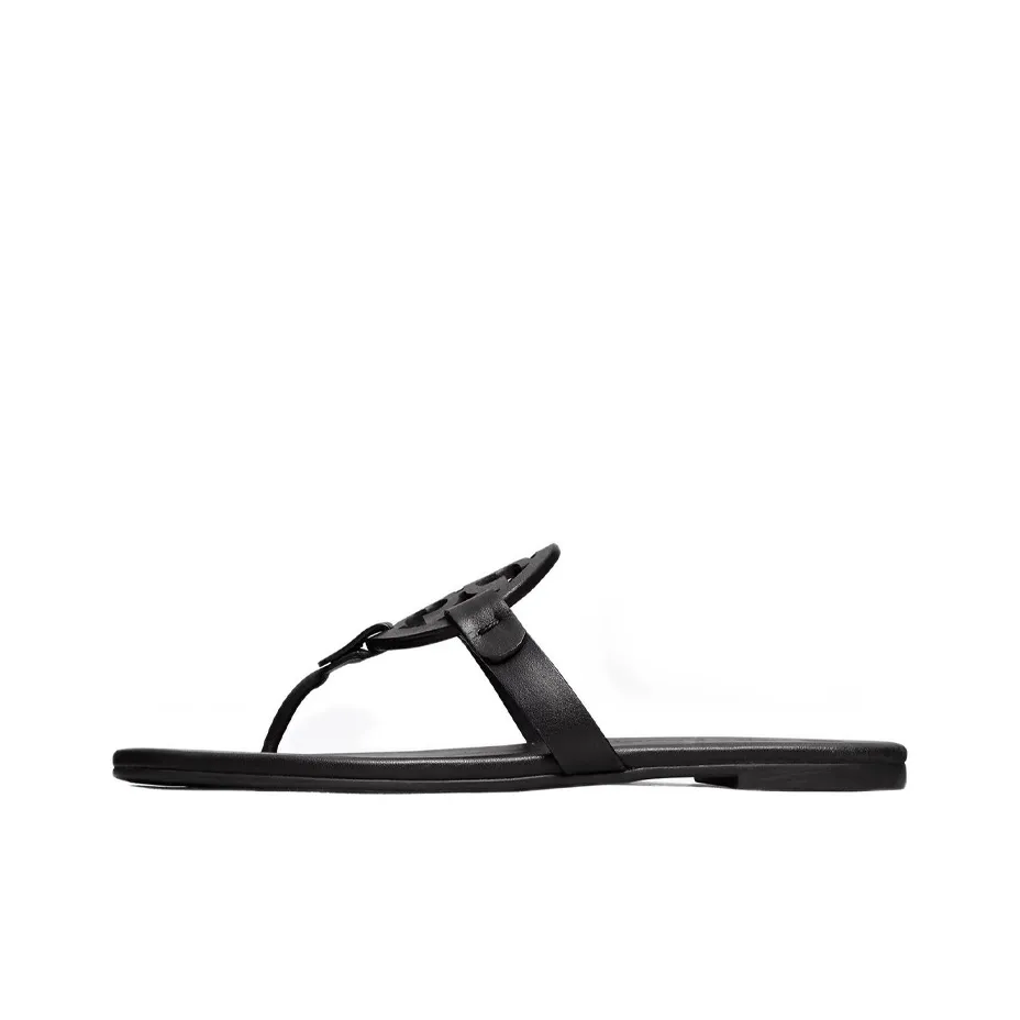 TORY BURCH Miller Soft Sandals Black Women's