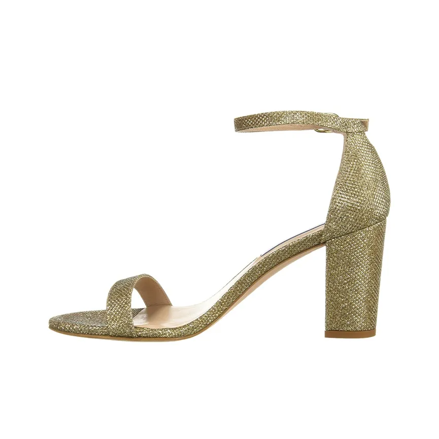 Stuart Weitzman SW One Sandals with Strap Women's Gold