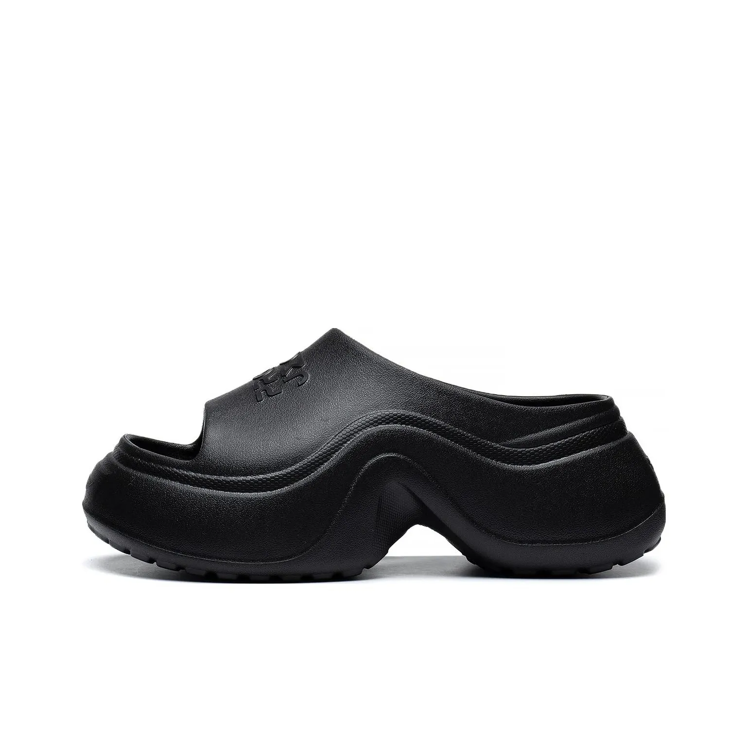 LiNing Sports Trend Series Slip Resistant Abrasion Resistant Sports Slippers Women's Black